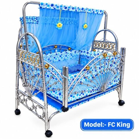 Model:- FC King SS Pipe Baby Cradle