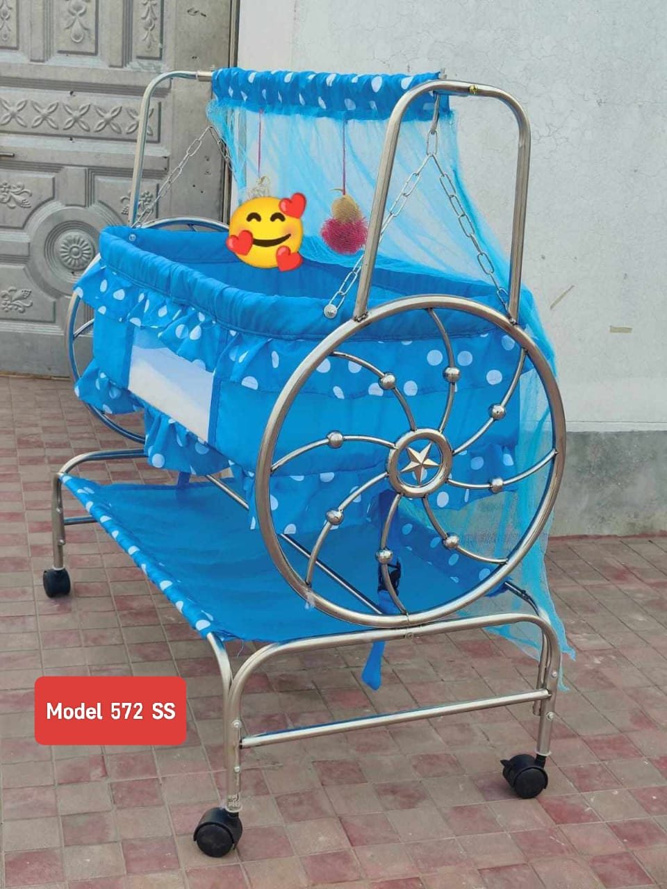 Model–572 SS | Baby Cradle